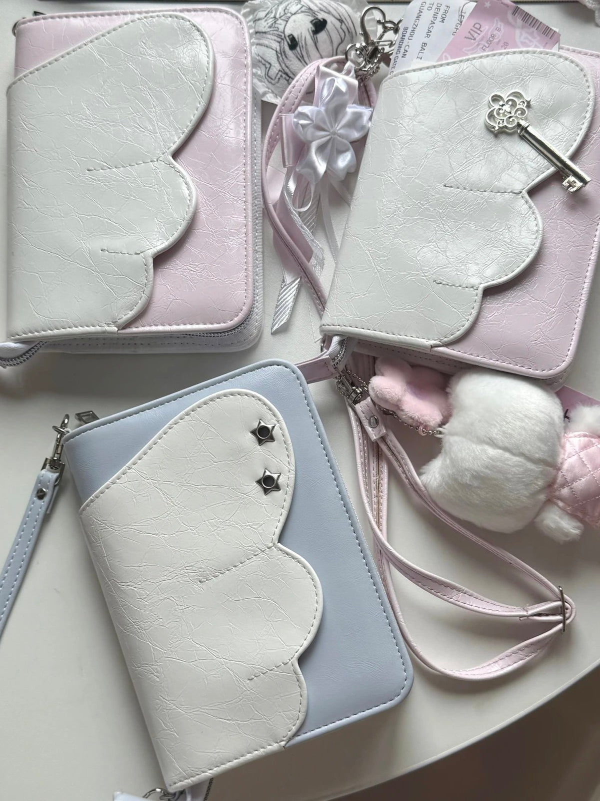 UDA Angel Wings Passport Organizer Wallet