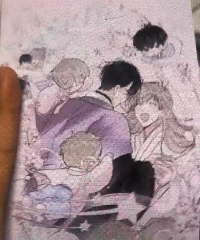 Korean Manga Sticker Book
