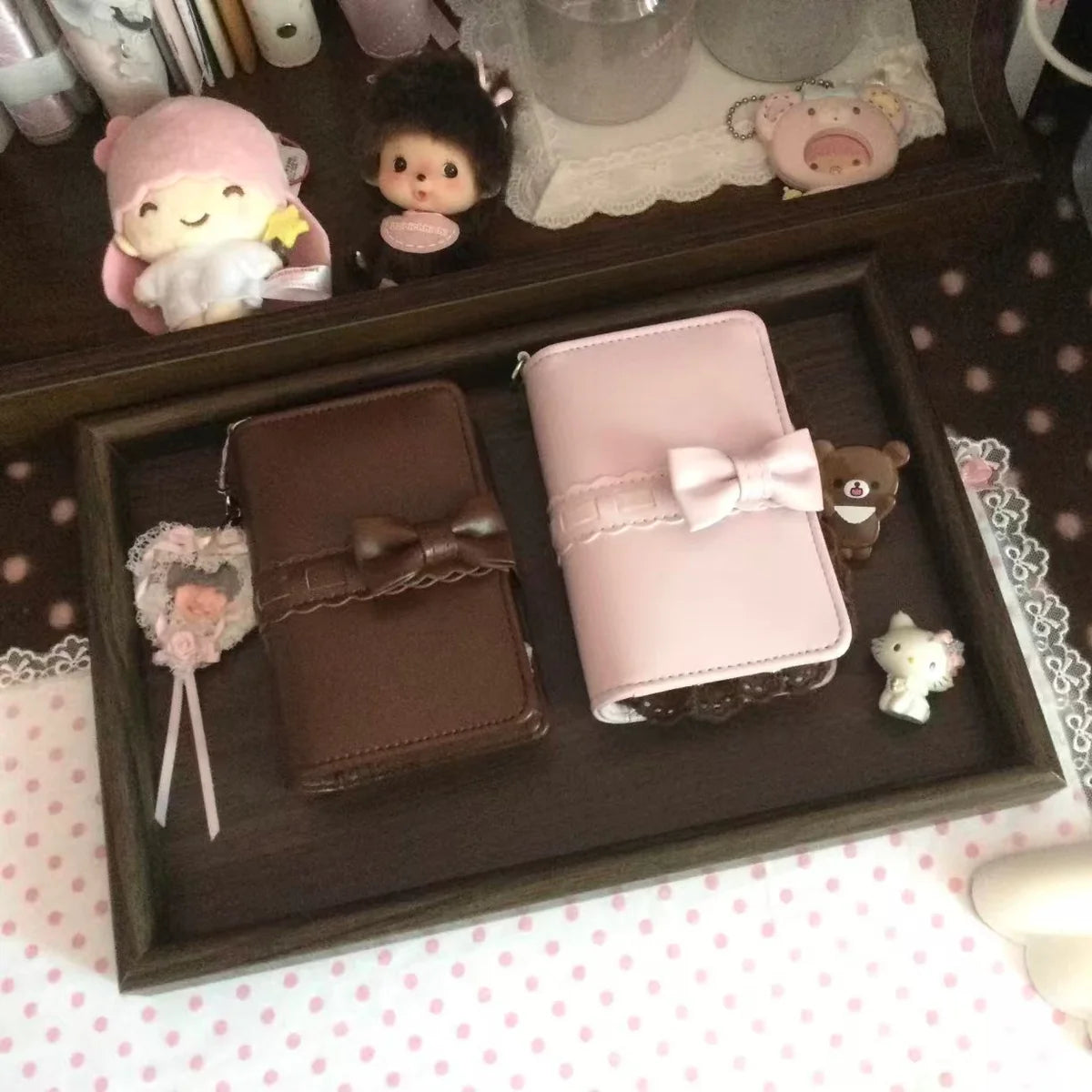 Bow Design Loose-Leaf Binder M5 - Cover Only