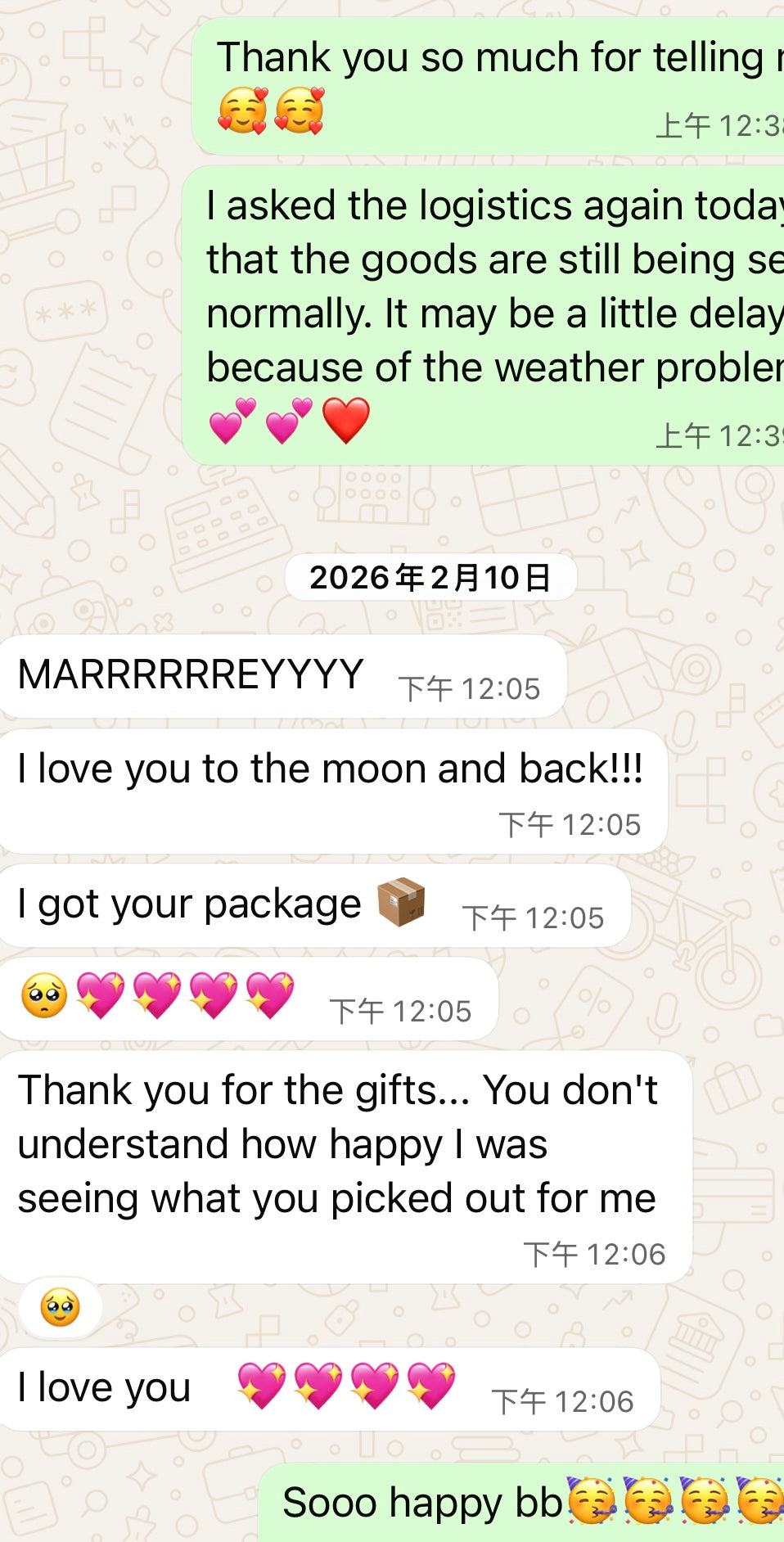 Customer love Gallery