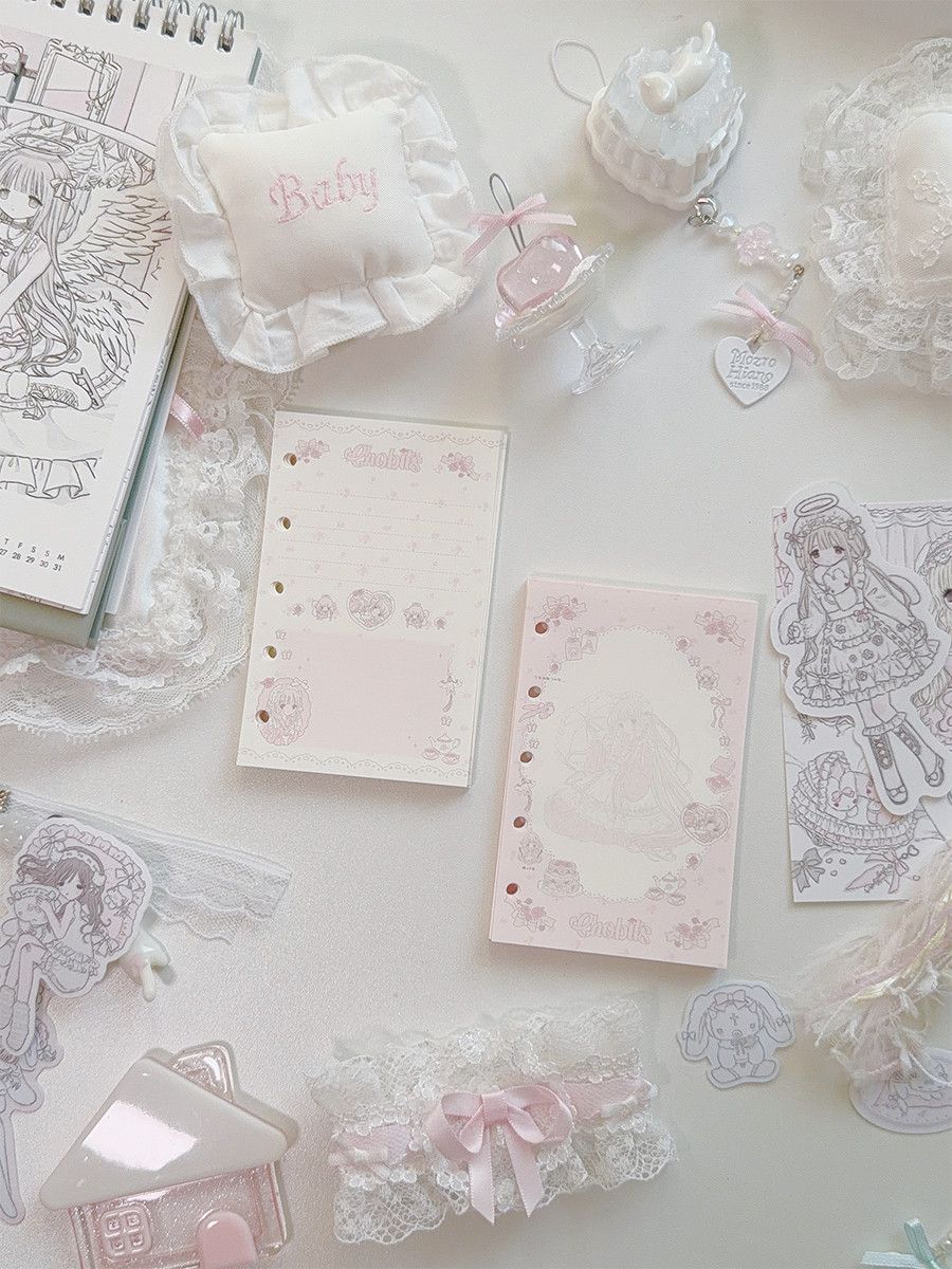 Chobits| Kawaii M5 Tri-fold Loose-leaf Journal