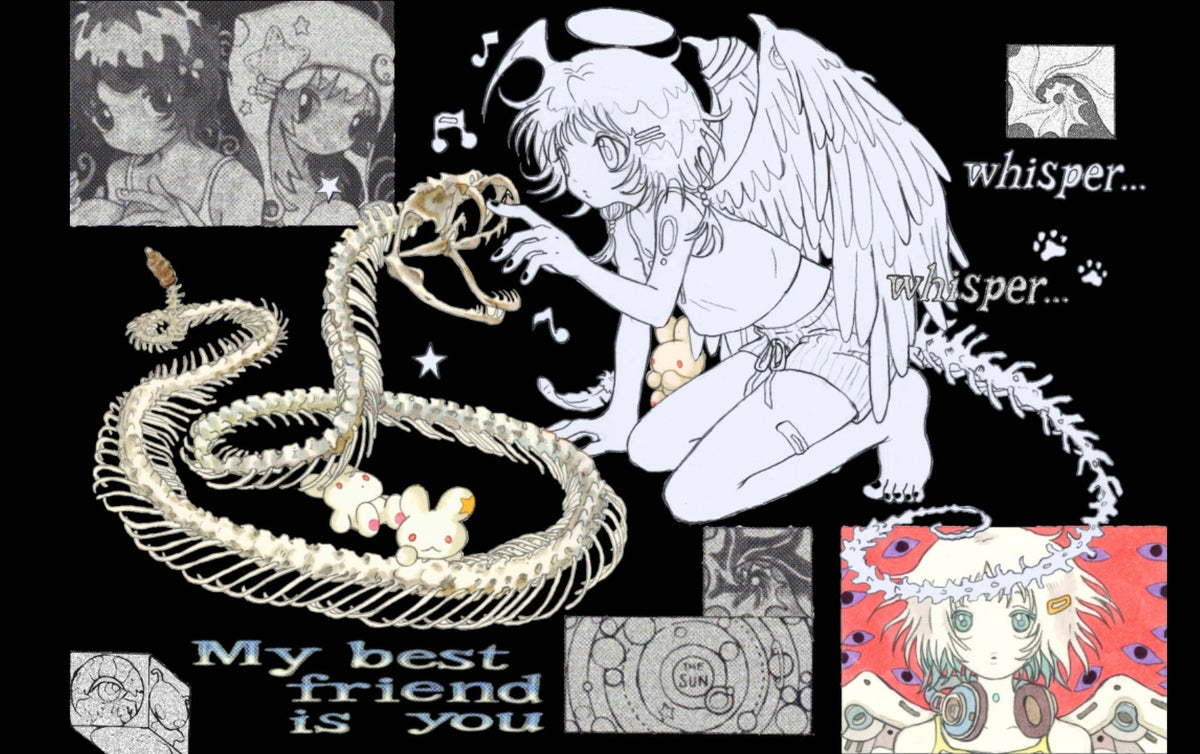 ACCIO×奥莉蛙 Maybe You Never Existed blanket - full view on bed