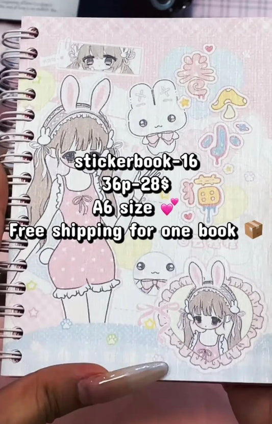 No.16 sticker book