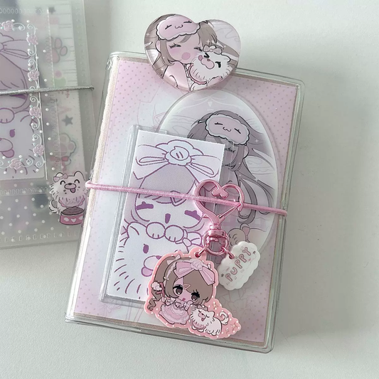 < Cream Puppy> Notebook