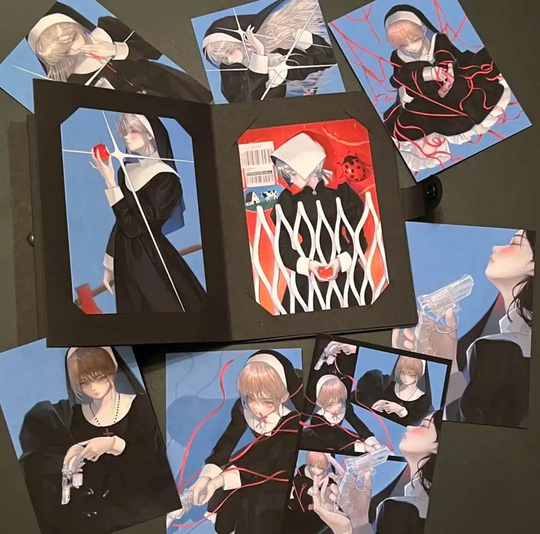 [Nobody's Watching] 9 Postcards + Accordion Album Gift Set