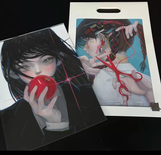 [Nobody's Watching] A3 Soft-Touch Art Poster