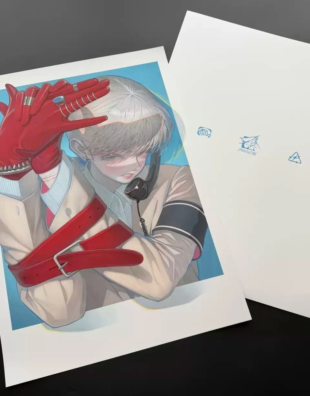 [Nobody's Watching] A3 Soft-Touch Art Poster