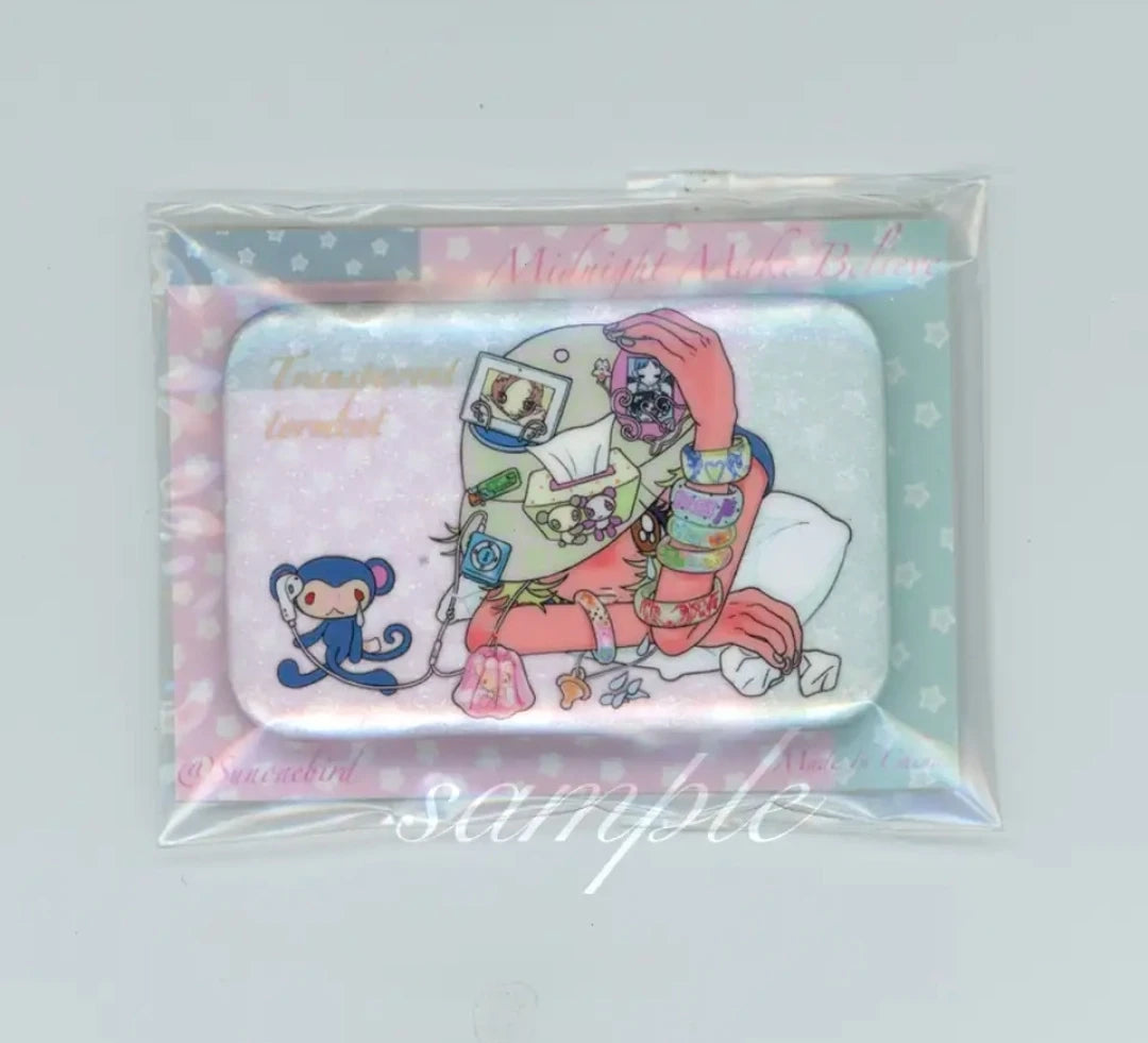 [Sunonebird] 40×60mm Rectangular Button Pin Badge