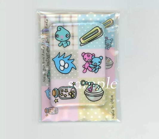 [Sunonebird] 40×60mm Rectangular Pinback Button Badge