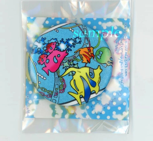 [Sunonebird] 44mm Round Pinback Button Badge