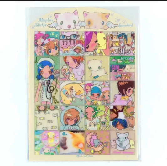 [Sunonebird] Mimilove Decorative Sticker Sheet