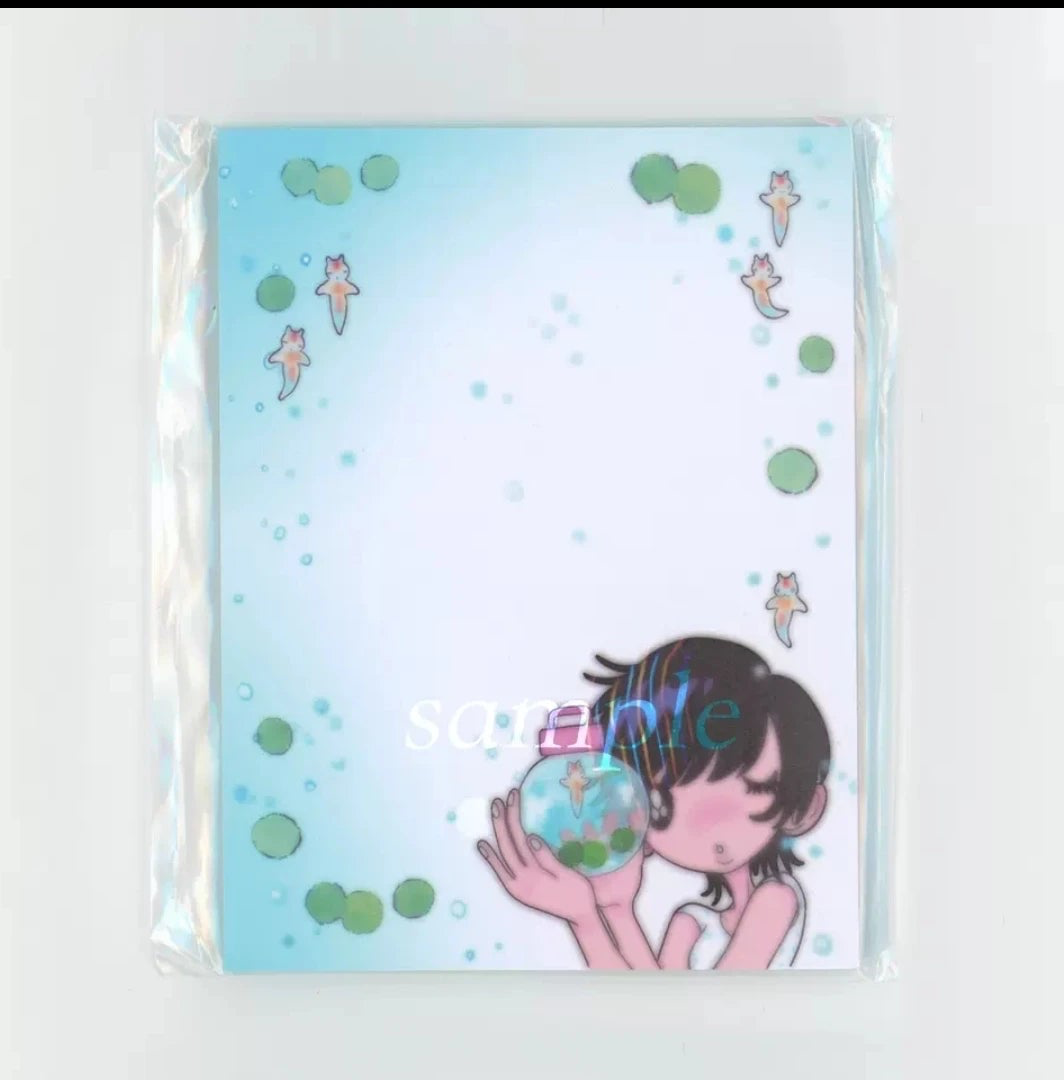 [Sunonebird] "Baby & Cats" Decorative Memo Pad (120gsm / 50 Sheets)
