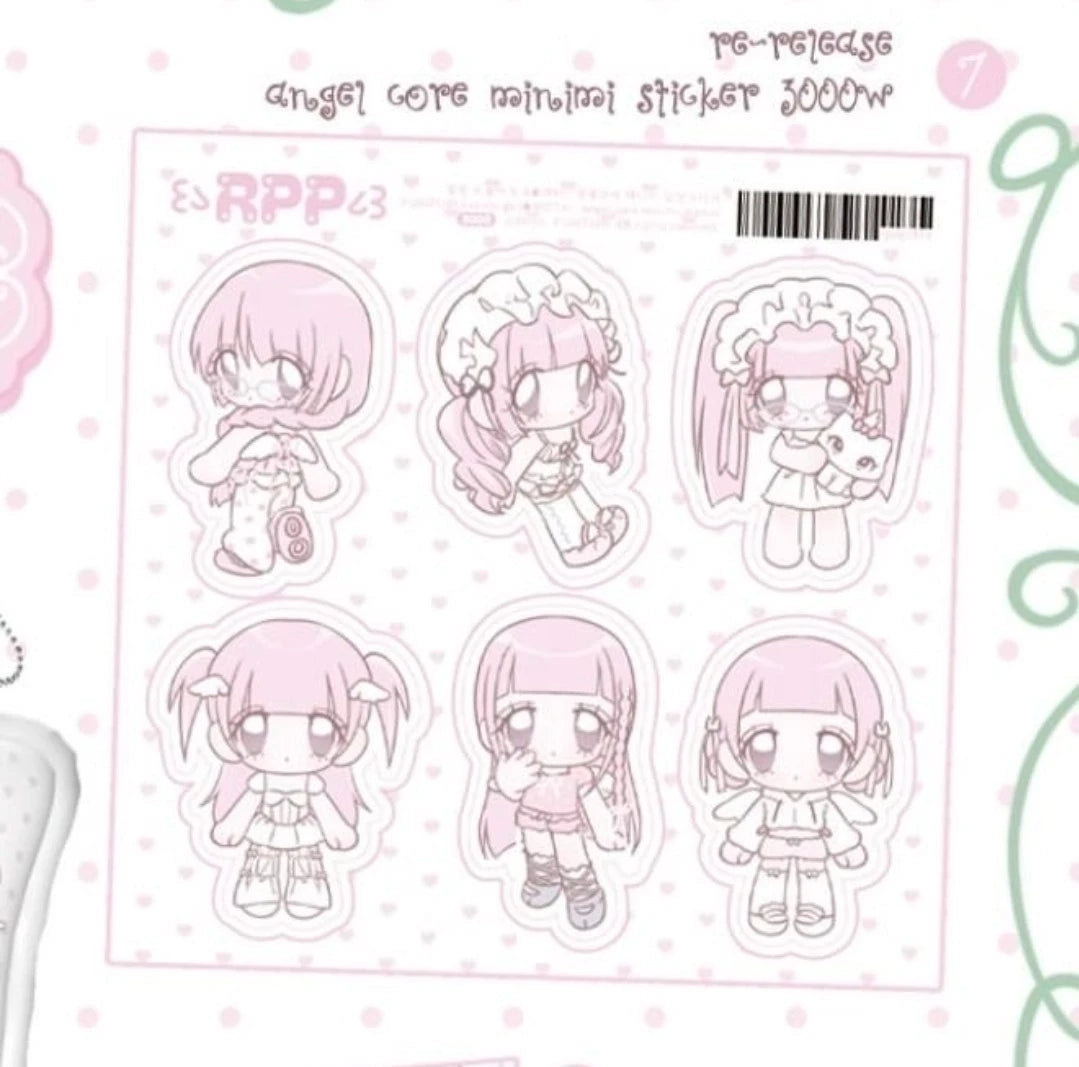 [Pumpum] Angel Core Minimi Sticker Sheet