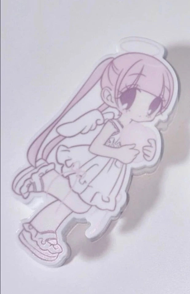 [Pumpum] Angel Girl Double-Sided Acrylic Clip