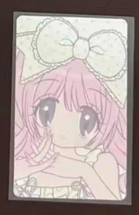 [Pumpum] "Lolita Big Bow Girl" Card Sticker (2 Pcs)