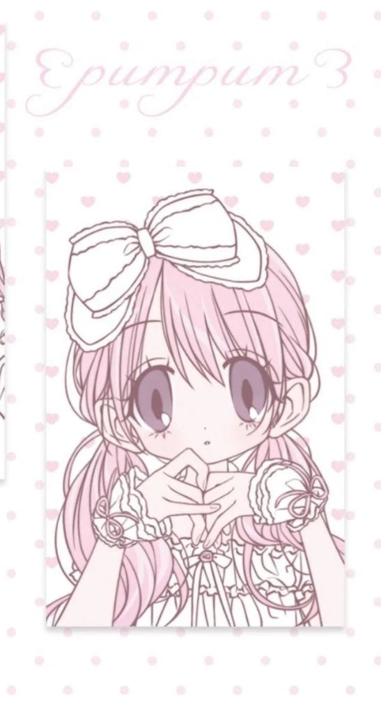 [Pumpum] "Big Bow Girl" Collectible Mini Card