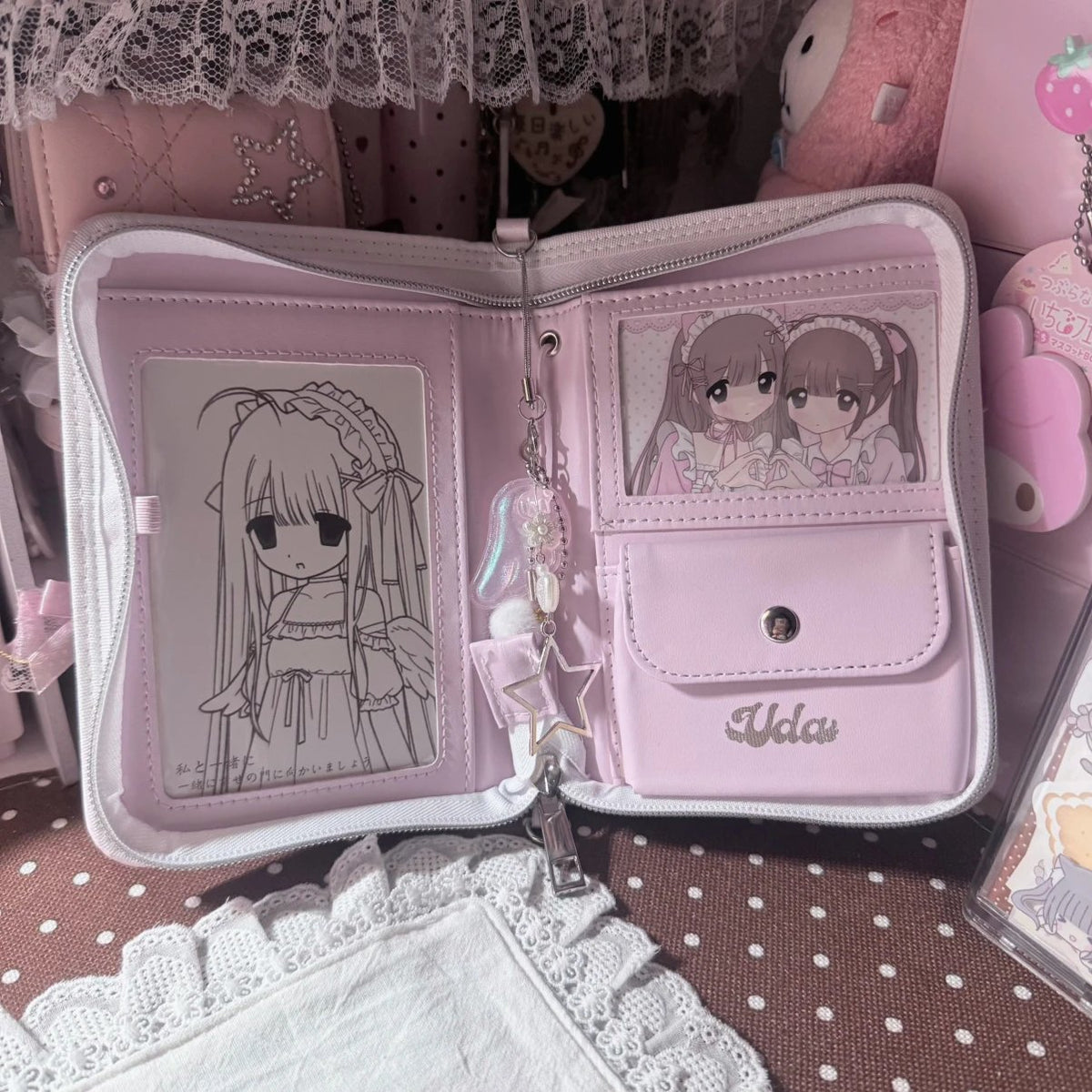 UDA Angel Wings Passport Organizer Wallet