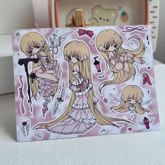 Chobits | sticker 18*13.8cm