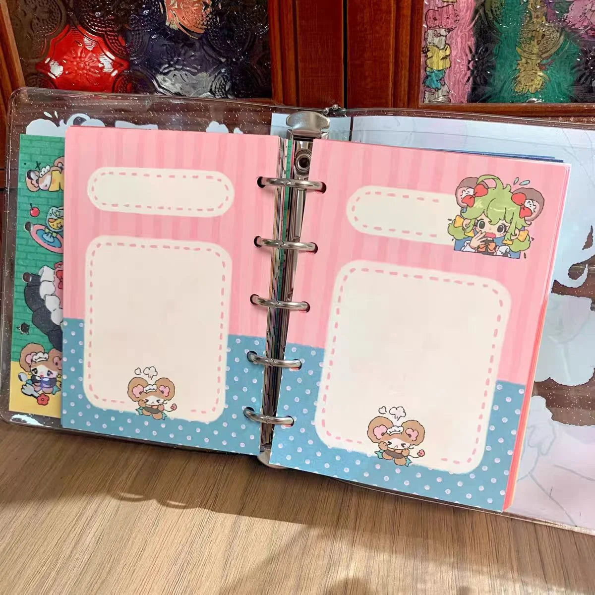 [Youmilu] Mouse Waitress M5 Binder, Refills & Accessories