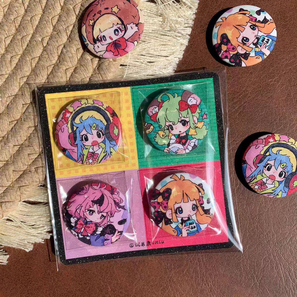 [Youmilu] Mini Badge Set Collection