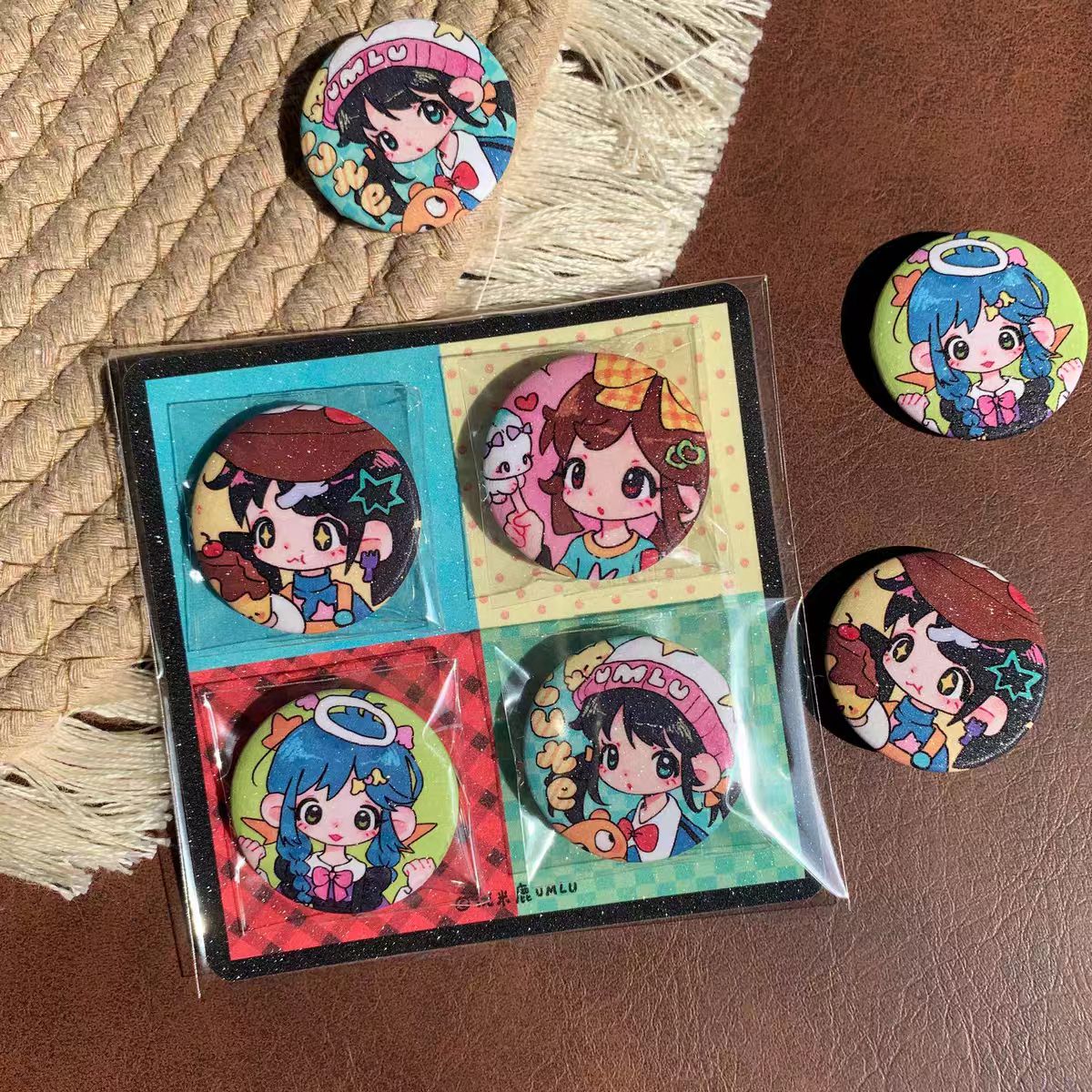 [Youmilu] Mini Badge Set Collection