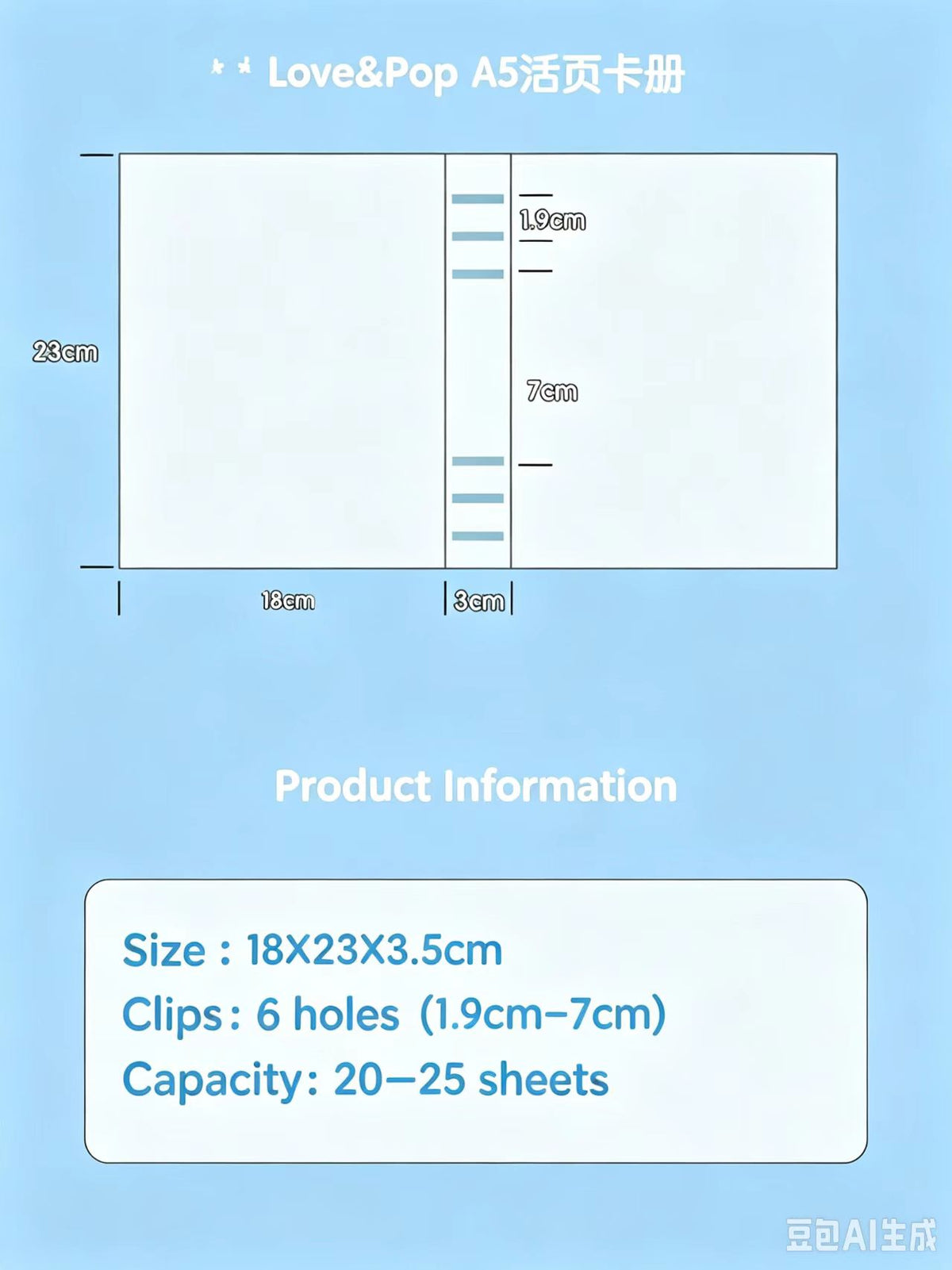 Rukawaz x Sunonebird Love&Pop A5 binder open with manga cards inside