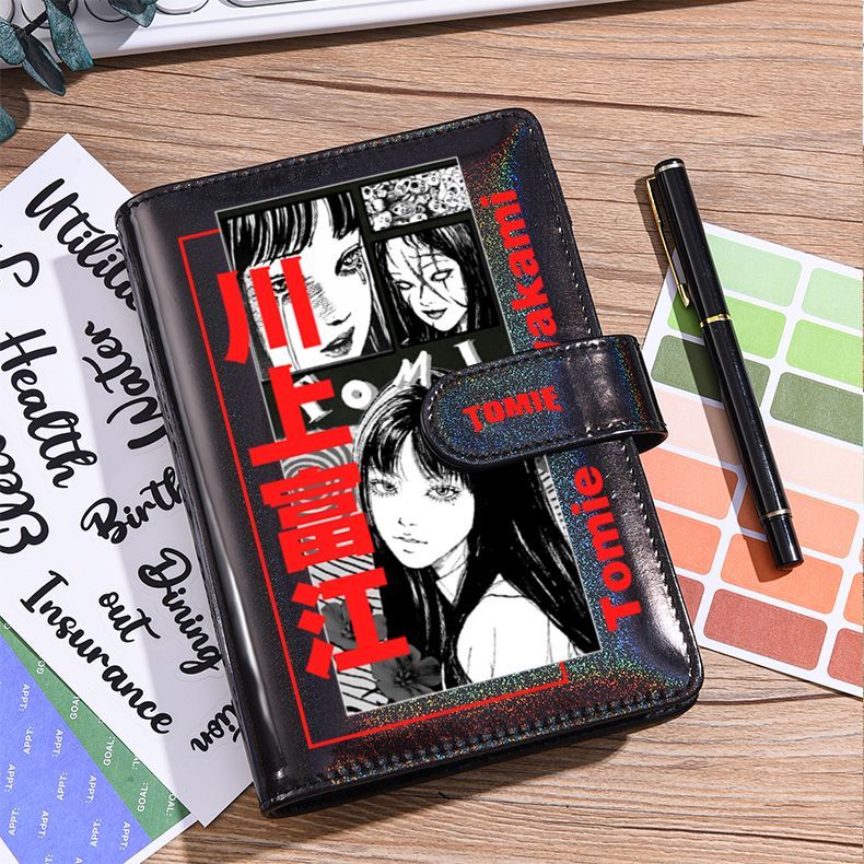 Tomie | Ito Holographic Loose-leaf Notebook | Kawaii Horror Stationery
