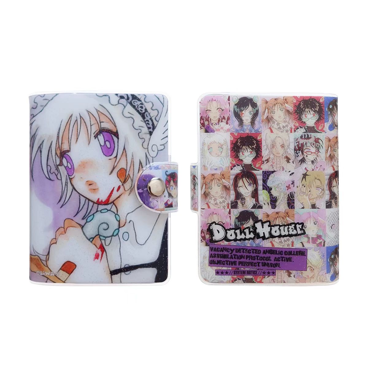 Rukawaz x Oliwa Doll House M5 binder inner pages manga illustration and lined sheets