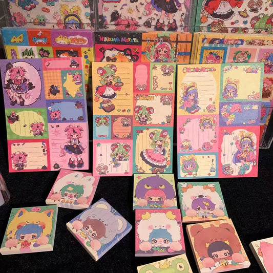 [Youmilu] Patchwork Tear-off Memo Pad