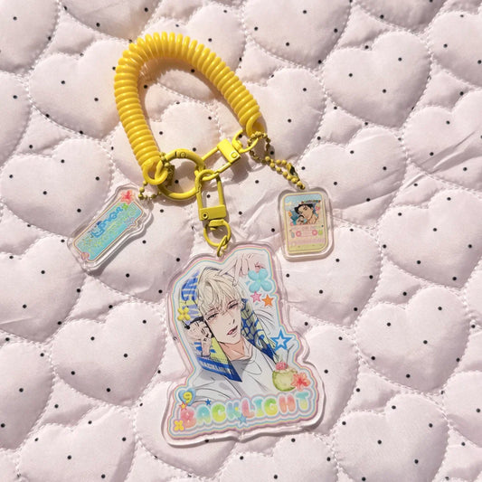 <BL Collection>Blacklight Bag Keychain