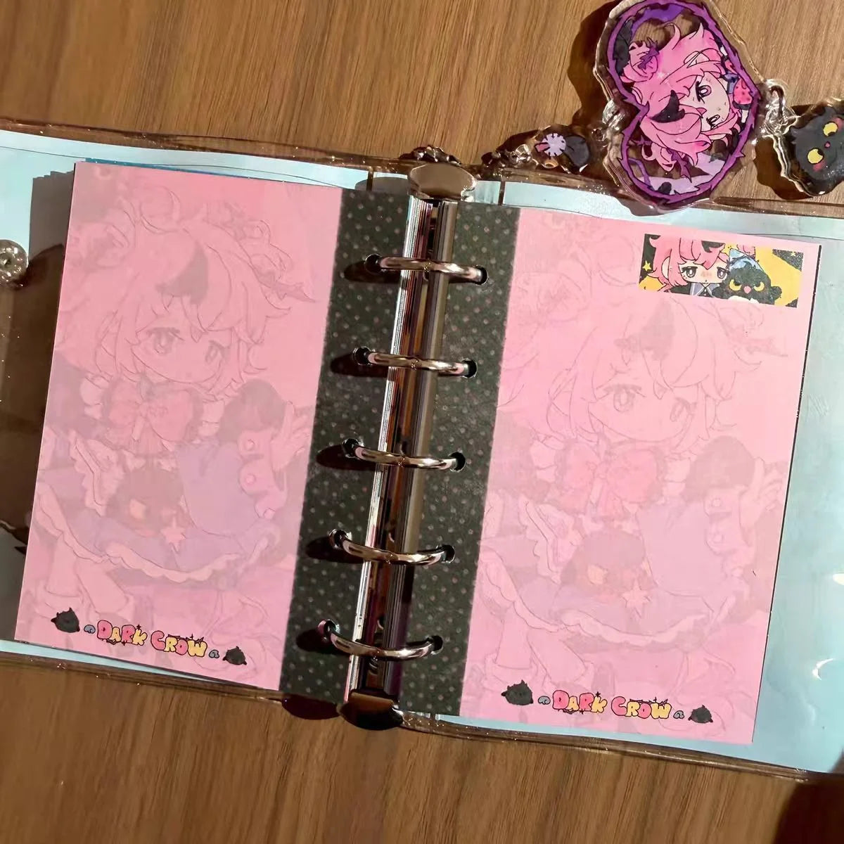 [Youmilu] Dusk Crow M5 Binder, Refills & Keychain