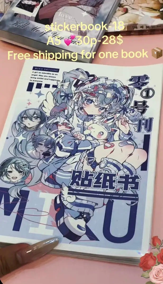 No.18 stickerbook