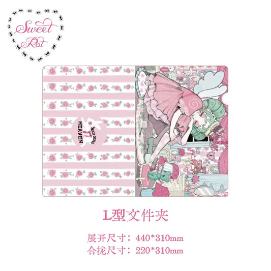 [Bad Girls Go to Heaven] Sweet Rot Series Double-Sided L-Folder