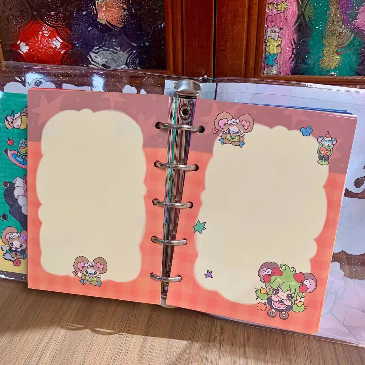 [Youmilu] Mouse Waitress M5 Binder, Refills & Accessories