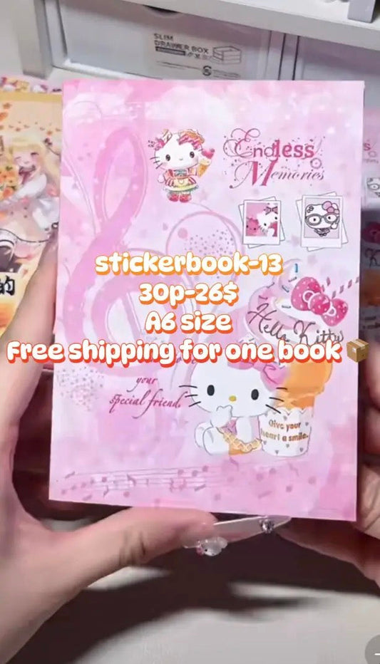 No.13 Stickerbook in stock