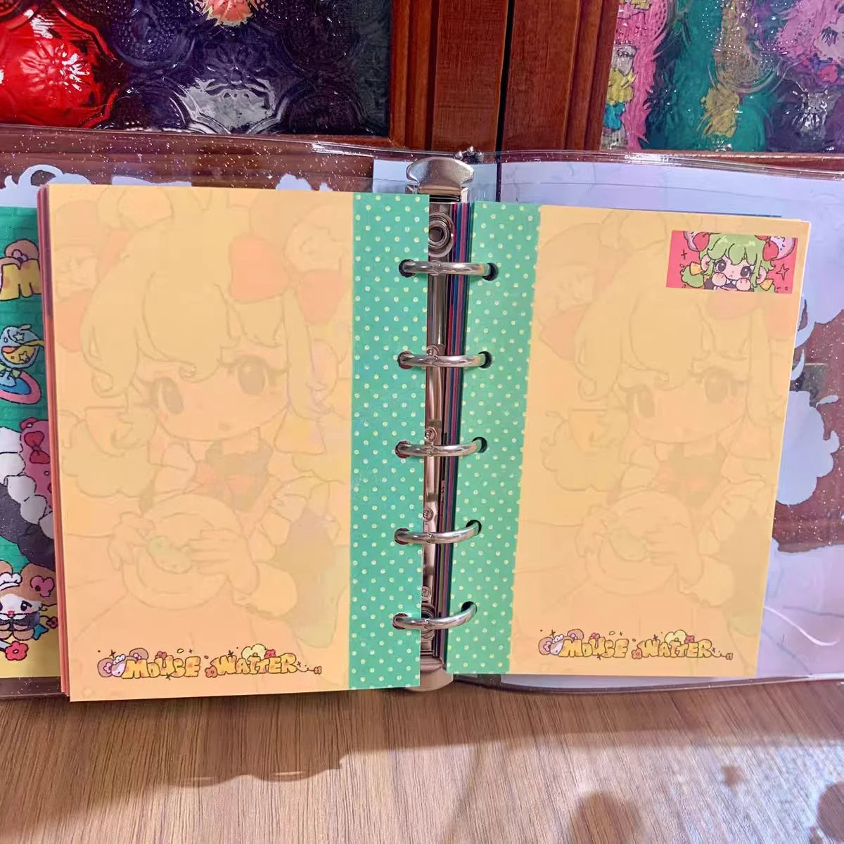 [Youmilu] Mouse Waitress M5 Binder, Refills & Accessories