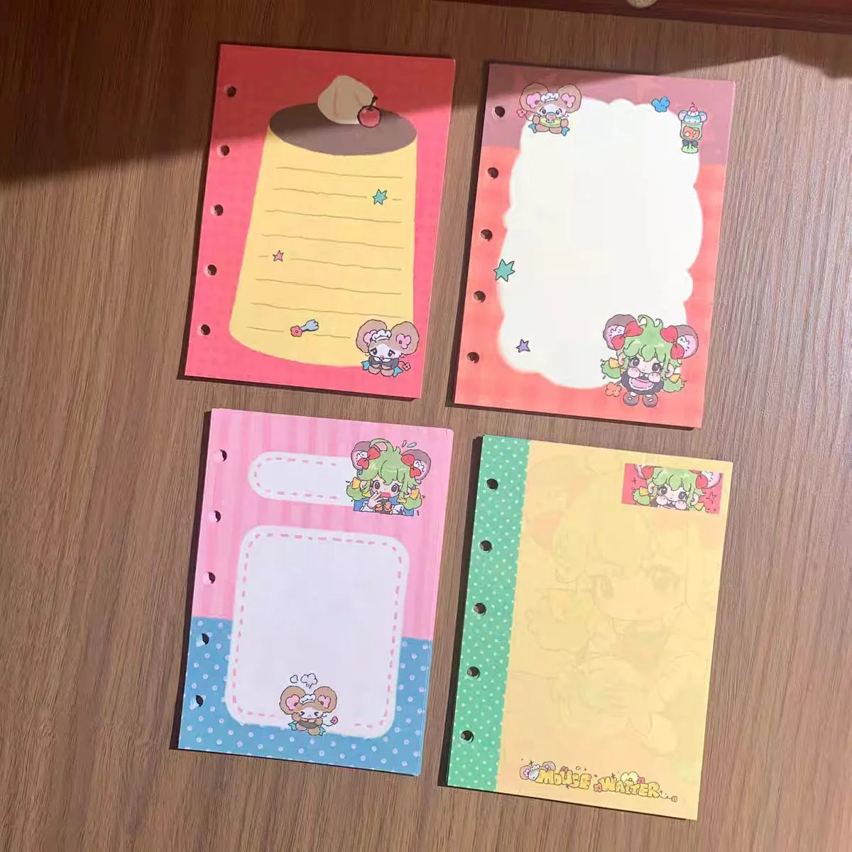 [Youmilu] Mouse Waitress M5 Binder, Refills & Accessories