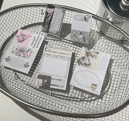 [Symbiont] Memo Pads (120g / 50 Sheets)