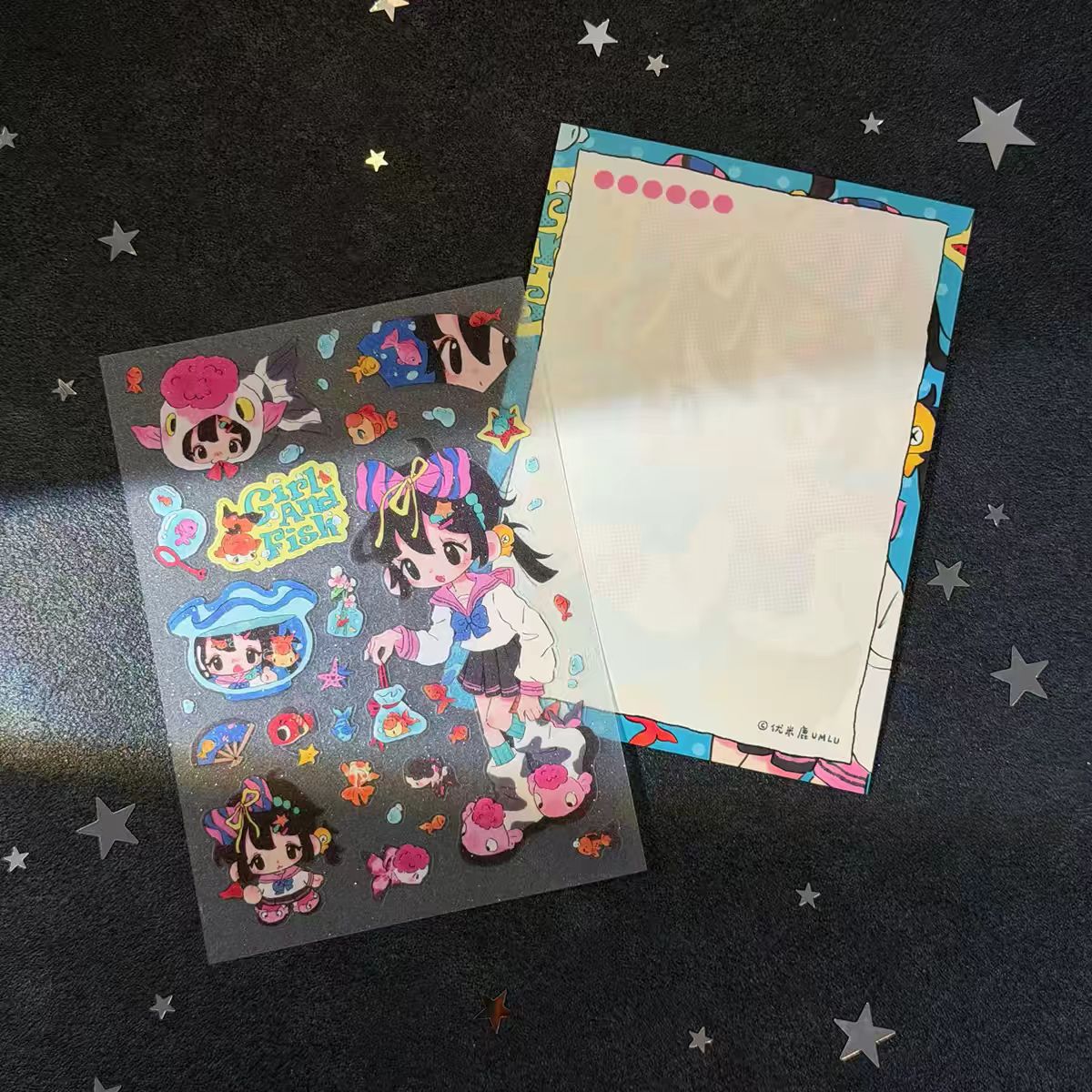 [Youmilu] Glitter Sand Sticker Collection Vol. 2