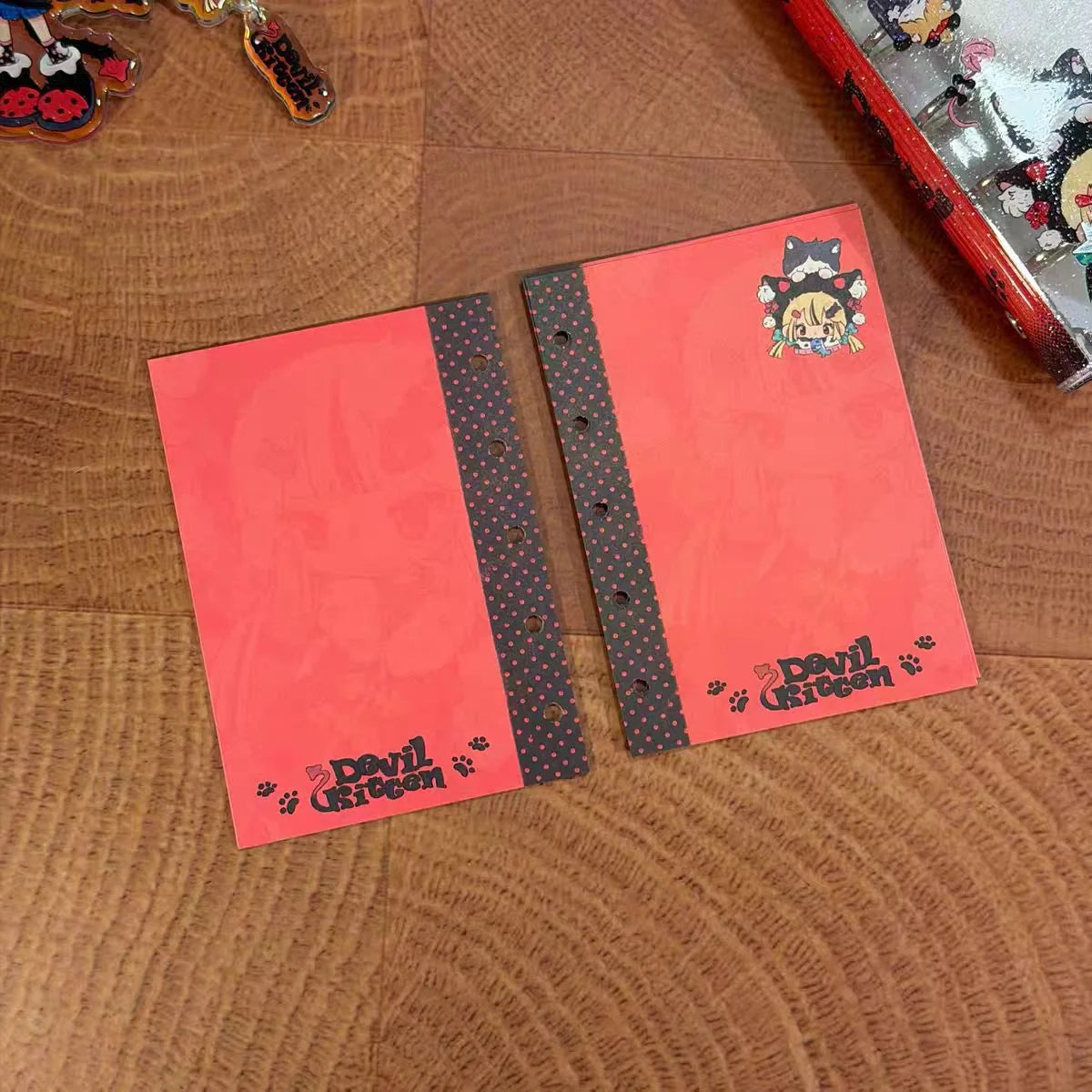 [Youmilu] Devil Kitten M5 Binder, Refills & Accessories