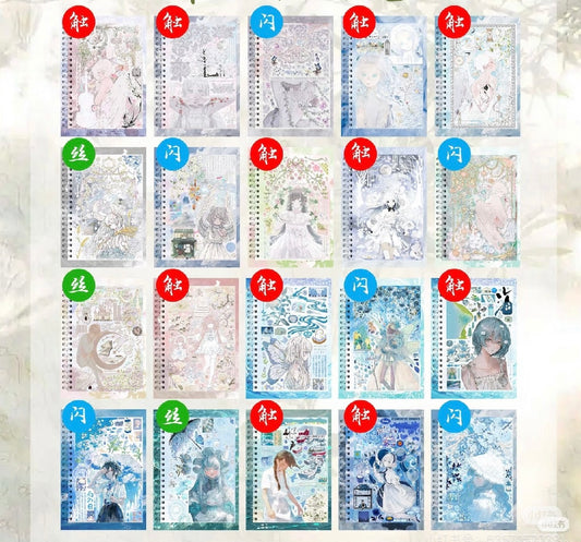 No.37 Stickerbook《A Cup of Moonlight 》