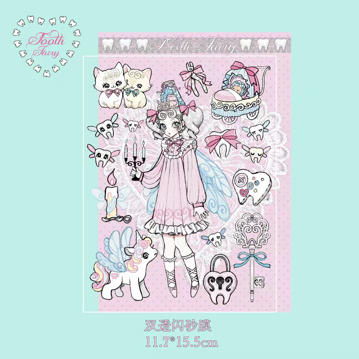 [Bad Girls Go to Heaven] Original Character Journal Sticker Collection