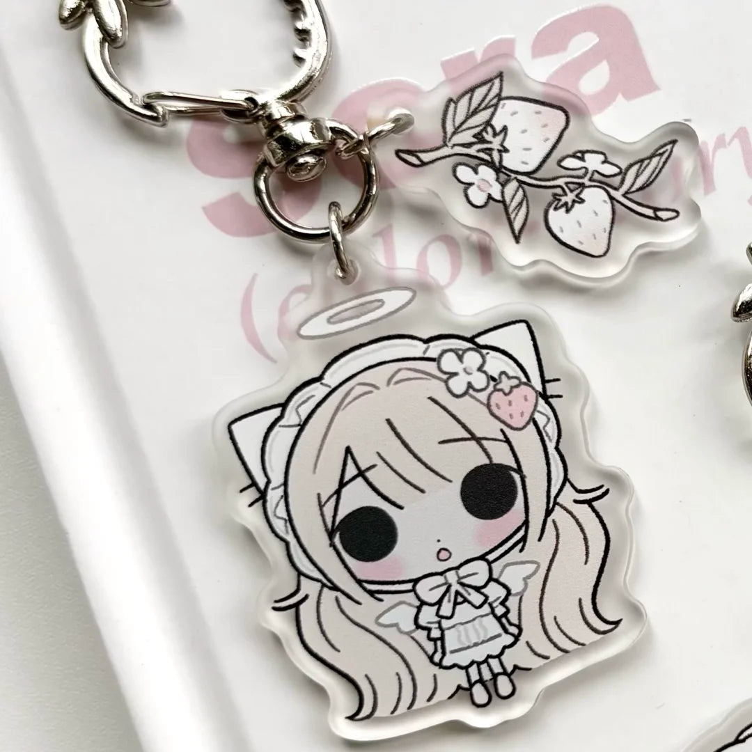 [melo]  Acrylic Keychain