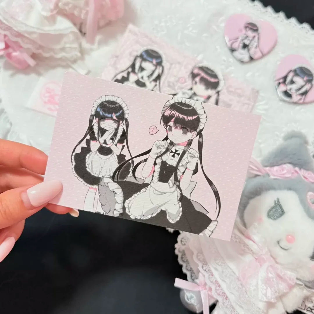 [Symbiont]Postcards & Heart Badges