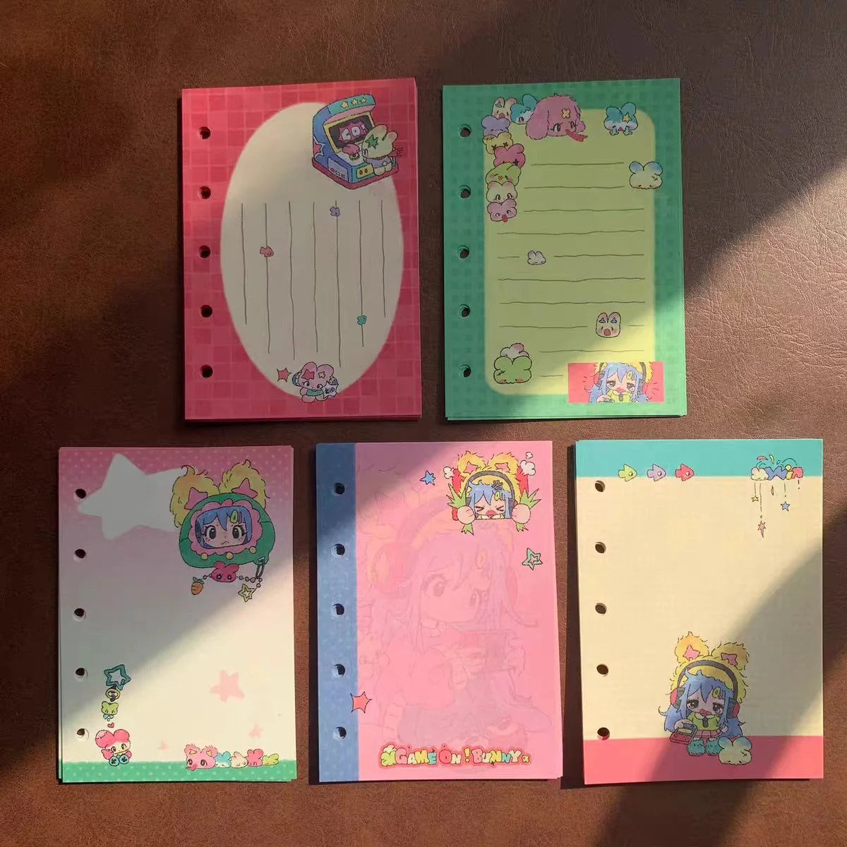[Youmilu] Gamer Bunny M5 Binder, Refills & Accessories