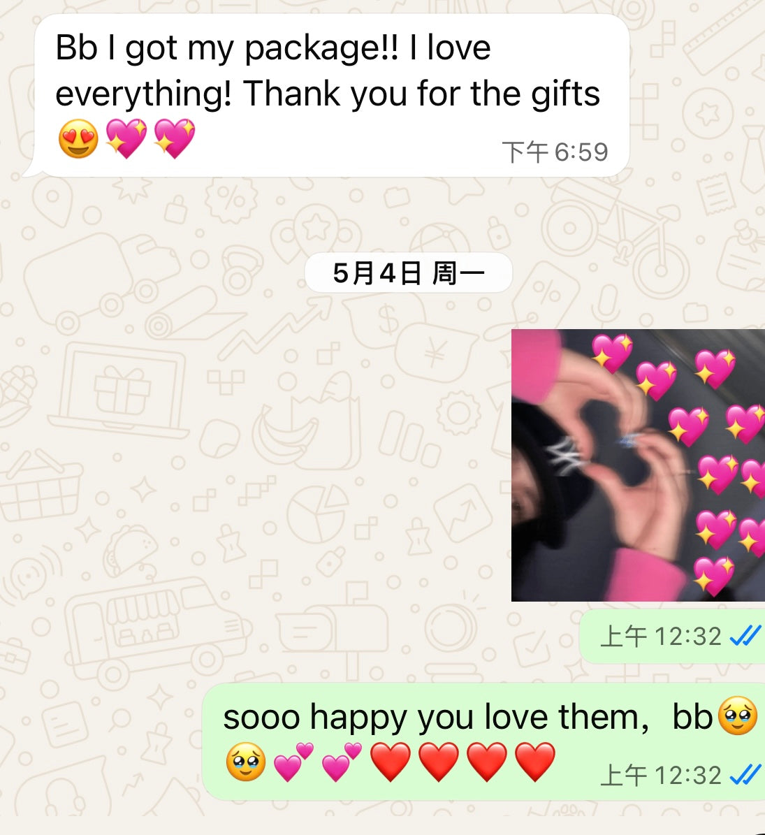 Customer  love Gallery