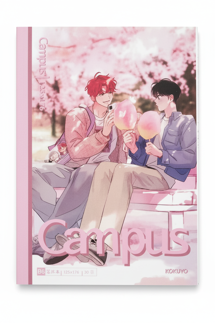 Campus Manga Doujinshi Book - Front Cover